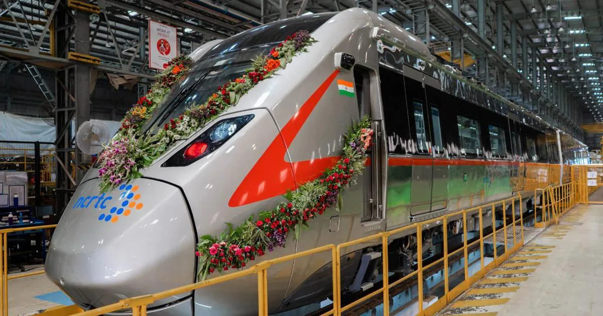 Namo Bharat Semi Bullet Train Now Ready To Connect Delhi Fully. Fare And Key Details Are Out. 2 Namo Bharat Train Delhi Namo Bharat Semi Bullet Train Now Ready To Connect Delhi Fully. Fare And Key Details Are Out.