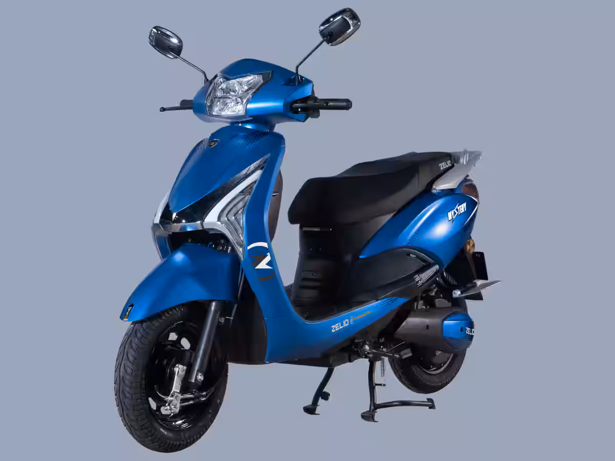 Electric Scooter Zelio Zx Plus Launched In India With Stylish Electric Scooter Zelio Zx Plus Launched In India With Stylish Look, Will Get A Range Of 100 Km On A Single Charge