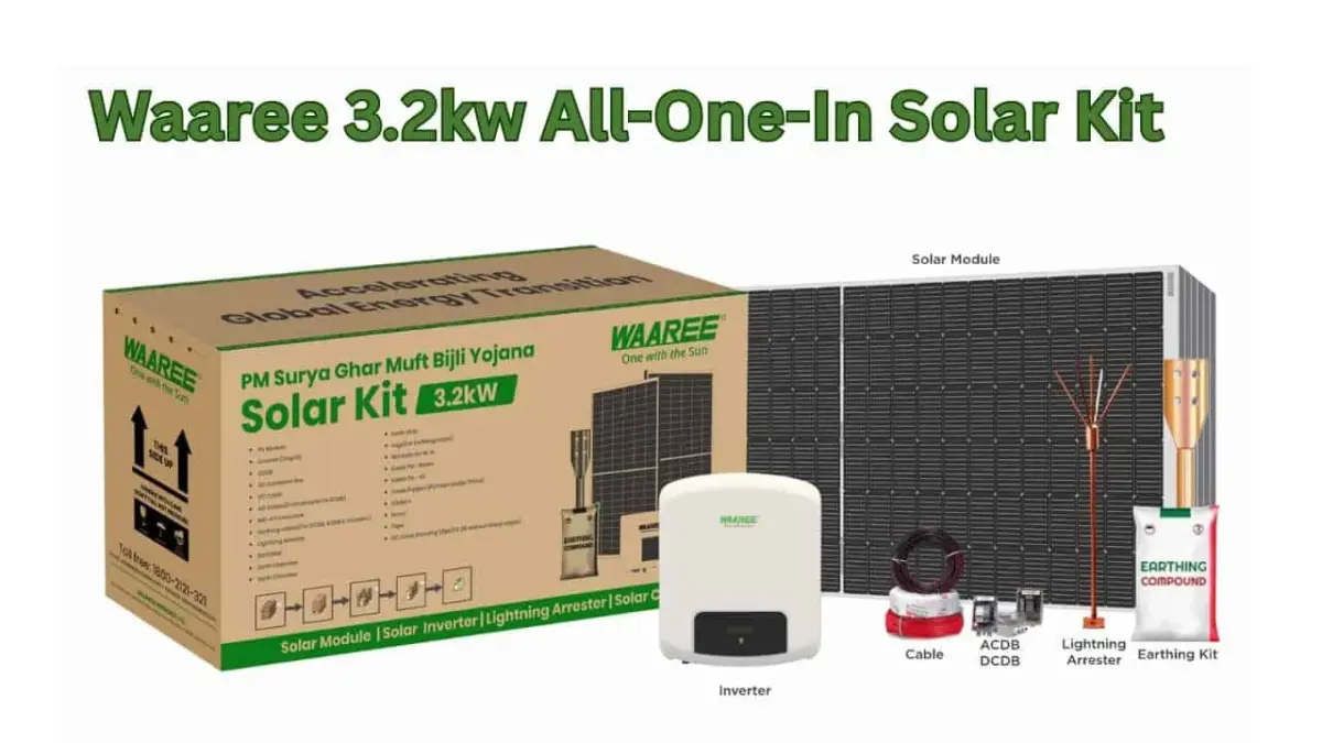 Waaree Radiance All In One Solar Kit Waaree Radiance All-In-One Solar Kit Launched With Plug And Play Features Along With Subsidy.