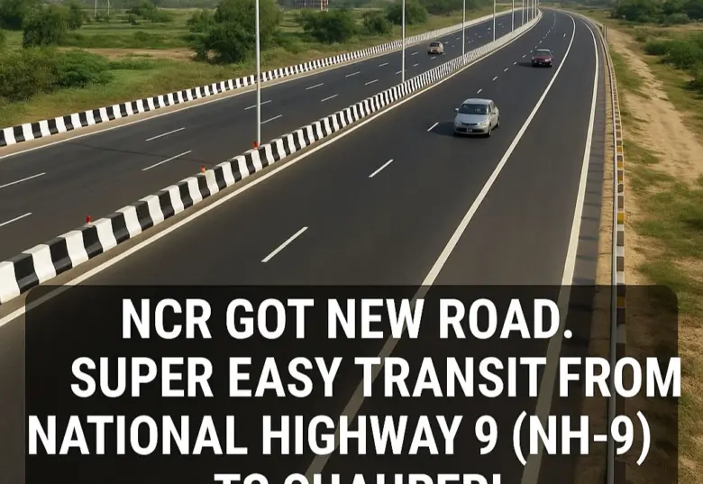 Whatsapp Image 2025 05 28 At 06.13.55 Ncr Got New Road. Super Easy Transit From National Highway 9 (Nh-9) To Shahberi.