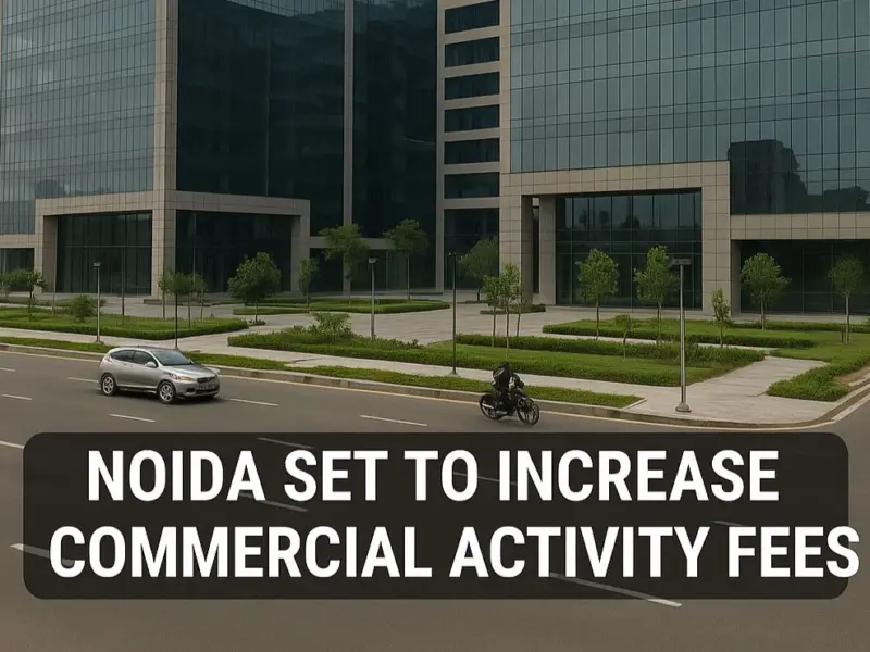Whatsapp Image 2025 05 28 At 06.17.25 Noida Set To Increase Commercial Activity Fees. Authorities Propose Major Hike In Charges For Running Businesses On Residential And Industrial Plots.
