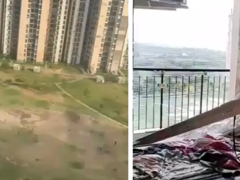 Jp Aman Storm Damage Jp Aman Society 40 Flats Doors And Windows Flew Off In Just One Storm. Poor Material Exposed.