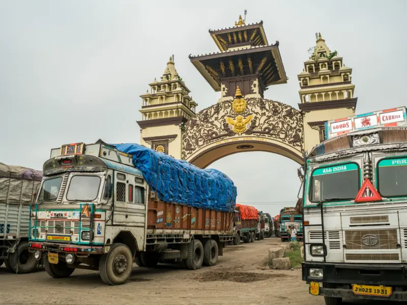 Nepal Trouble At India Nepal Border. Vehicle Entry Restricted. No Bhansar Permit Being Issued.