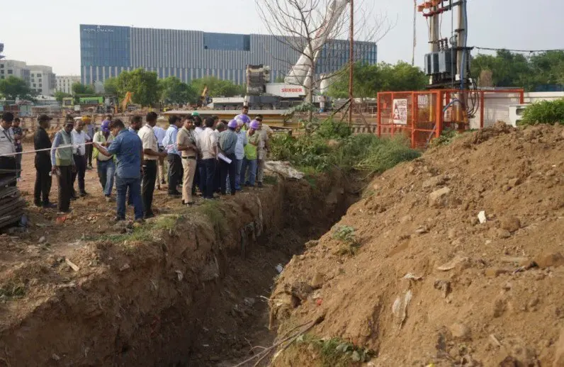 &Quot;Igi Airport'S Nh8 Faces Urban Flooding Crisis: Missing Drains Leave Residents And Infrastructure Vulnerable Amidst Monsoon Preparations&Quot;