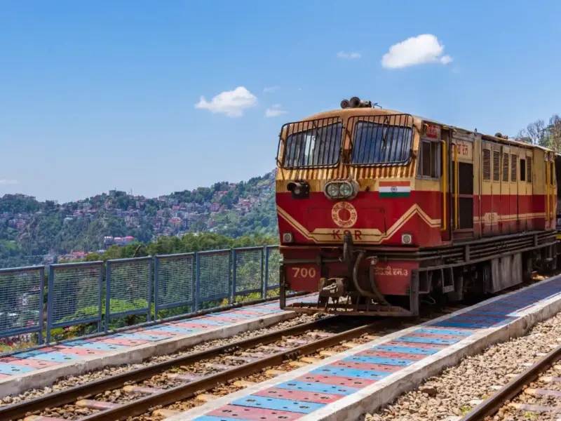 Shimla Toy Train Shimla Toy Train Suspended By Railway. All Travellers Notified That No Train Will Arrive Shimla Station.