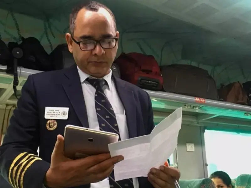 Tte M Aadhar Check E1749175808410 Railway Ticket System Changed. Tte Will Use Maadhaar App For Real-Time Passenger Identity.