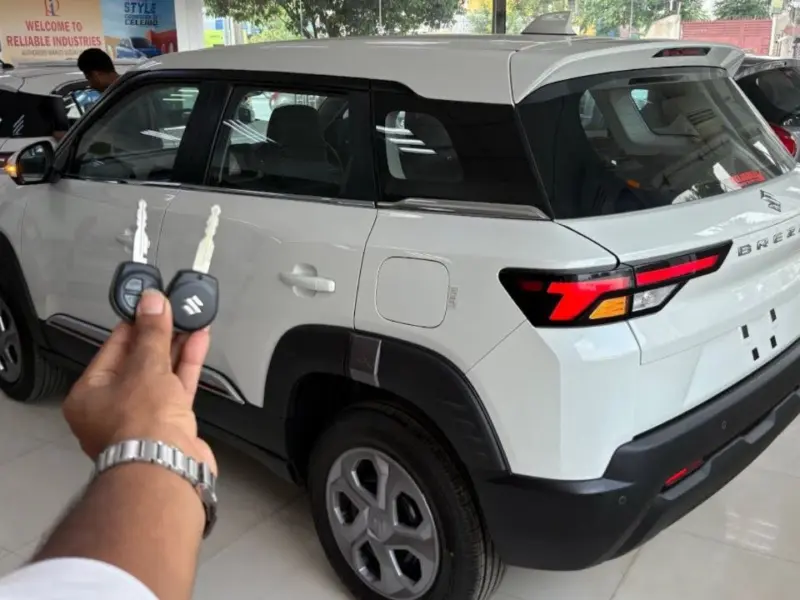 Maruti Launches New Brezza 2025 Model With 29 Kmpl Mileage Maruti Launches New Brezza 2025 Model With 29 Kmpl Mileage, Bold Look &Amp; Premium Features, Leaving Creta Behind