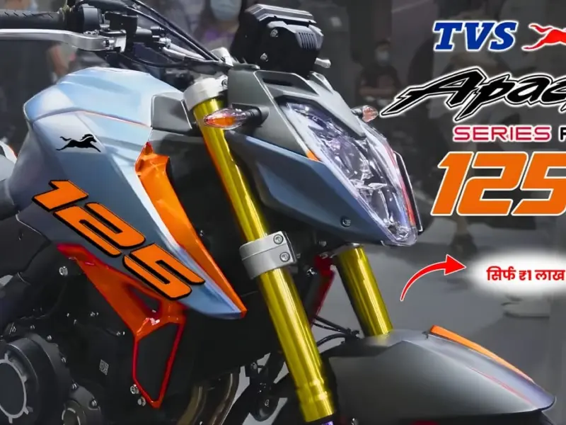 Tvs Apache 125 New Model Made A Splash In Just Tvs Apache 125 New Model: Made A Splash In Just ₹ 1 Lakh, With Sporty Look And Strong Performance