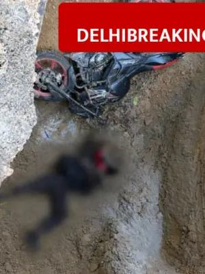Delhi Biker Dies After Falling into Open Pit Dug by Jal Board in Janakpuri, Family Alleges Negligence