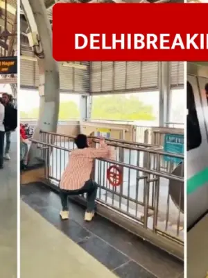 Delhi Metro Viral Video: Youth Dances Dangerously Close to Speeding Train, Sparks Safety Debate