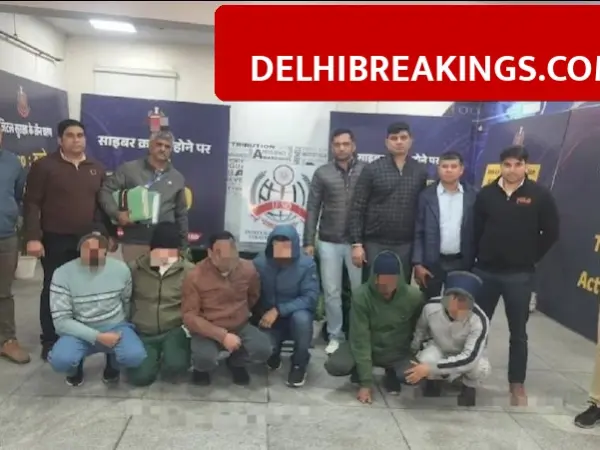 Delhi Police Arrested 6 People for 3.76 Crore Stock Market Scam, Builder Lost Money in Fake App