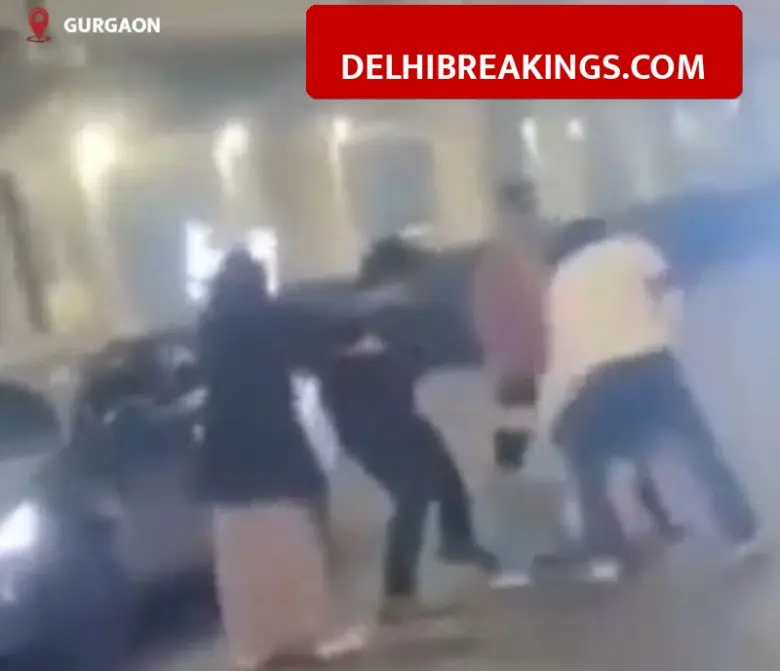 delhibreakings gurugram road rage sector 42 fortuner driver beaten video Gurugram Road Rage: Men in Fortuner Beat Driver Near Sector 42 Metro Station, Police Takes Action