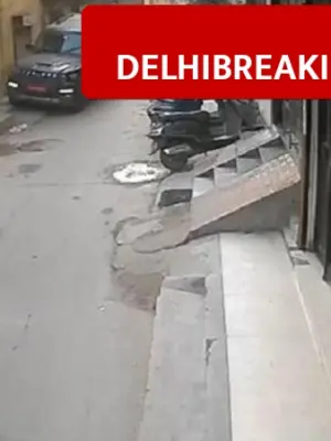 Gurugram Hit and Run: Speeding Scorpio Hits 10-Year-Old Girl in Adarsh Nagar, Incident Caught on CCTV