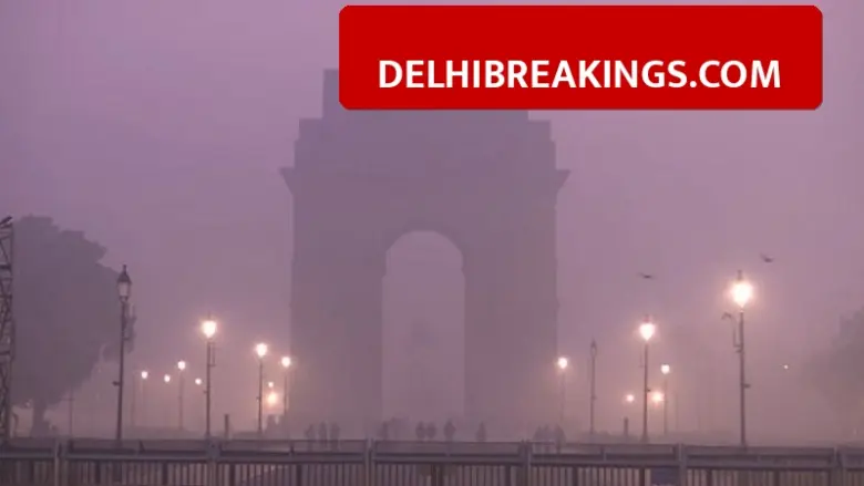 delhibreakings imd weather alert delhi north india cold wave fog update IMD Issues Alert for Delhi, 40 kmph Winds and Lightning to Hit Capital Today