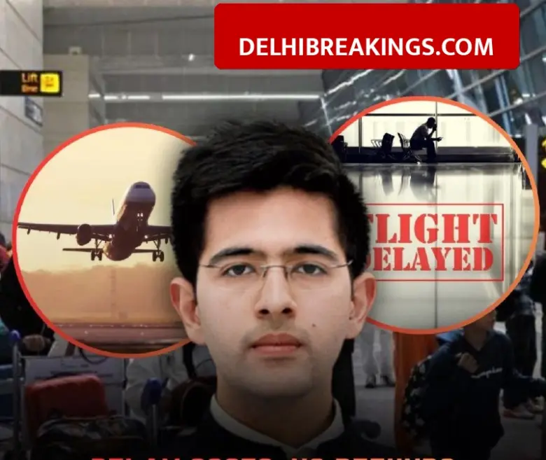 delhibreakings raghav chadha rajya sabha speech airline delay compensation Raghav Chadha Demands 'Hourly Payout' For Flight Delays, Questions Airline Charges In Parliament